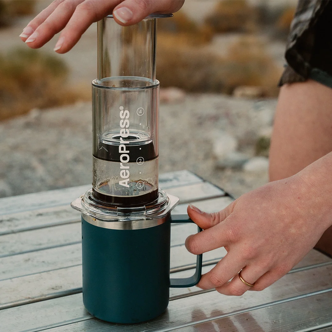 Clear / Coloured AeroPress Coffee Maker - Image 3