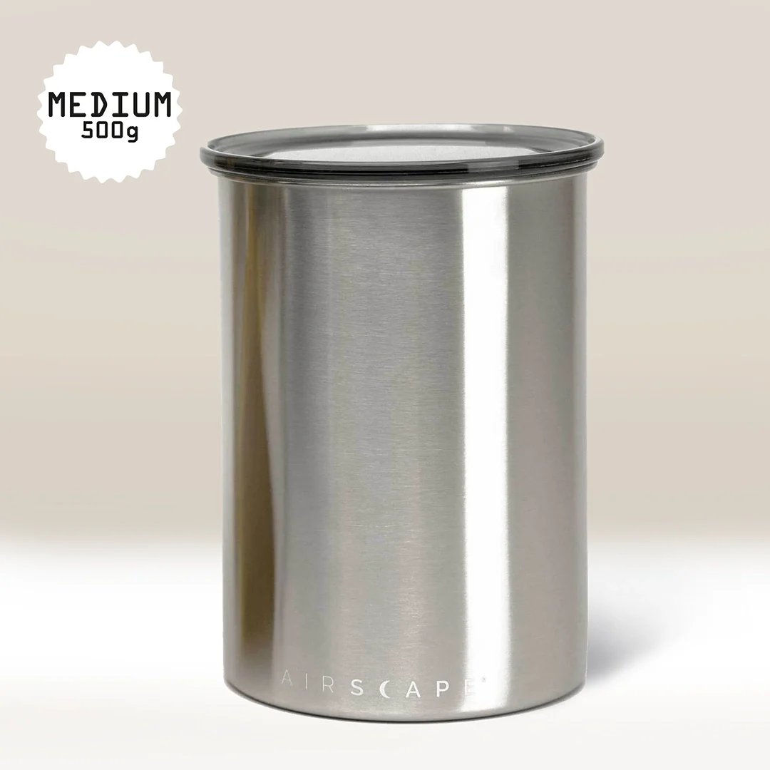 Stainless Steel Airscape Coffee Storage Container - Image 2