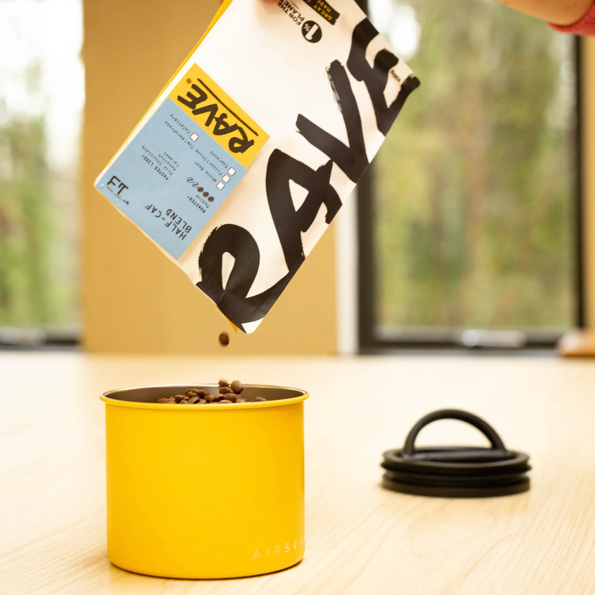 Stainless Steel Airscape Coffee Storage Container - Image 3
