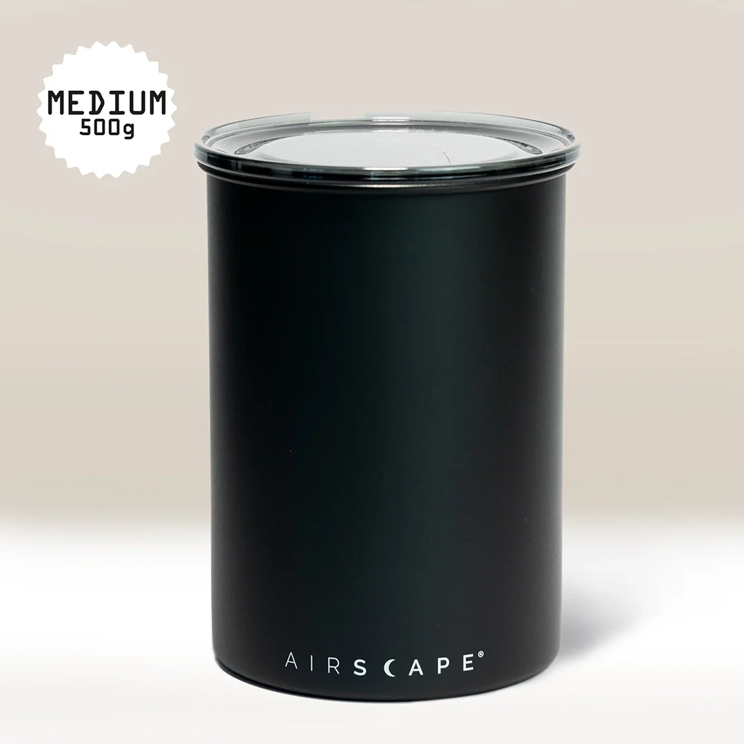 Black Airscape Coffee Storage Container - Image 2