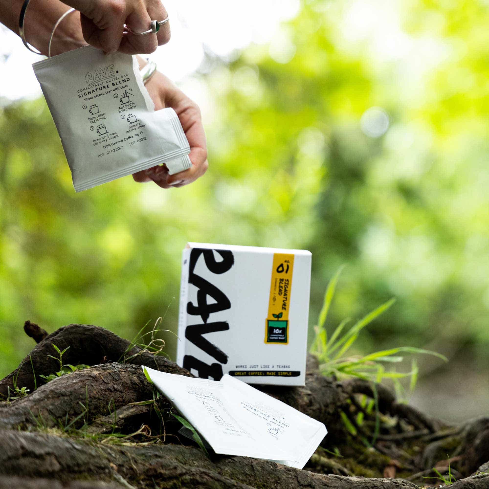 Colombia El Carmen Compostable Coffee Bags - 10 pack - Image 4