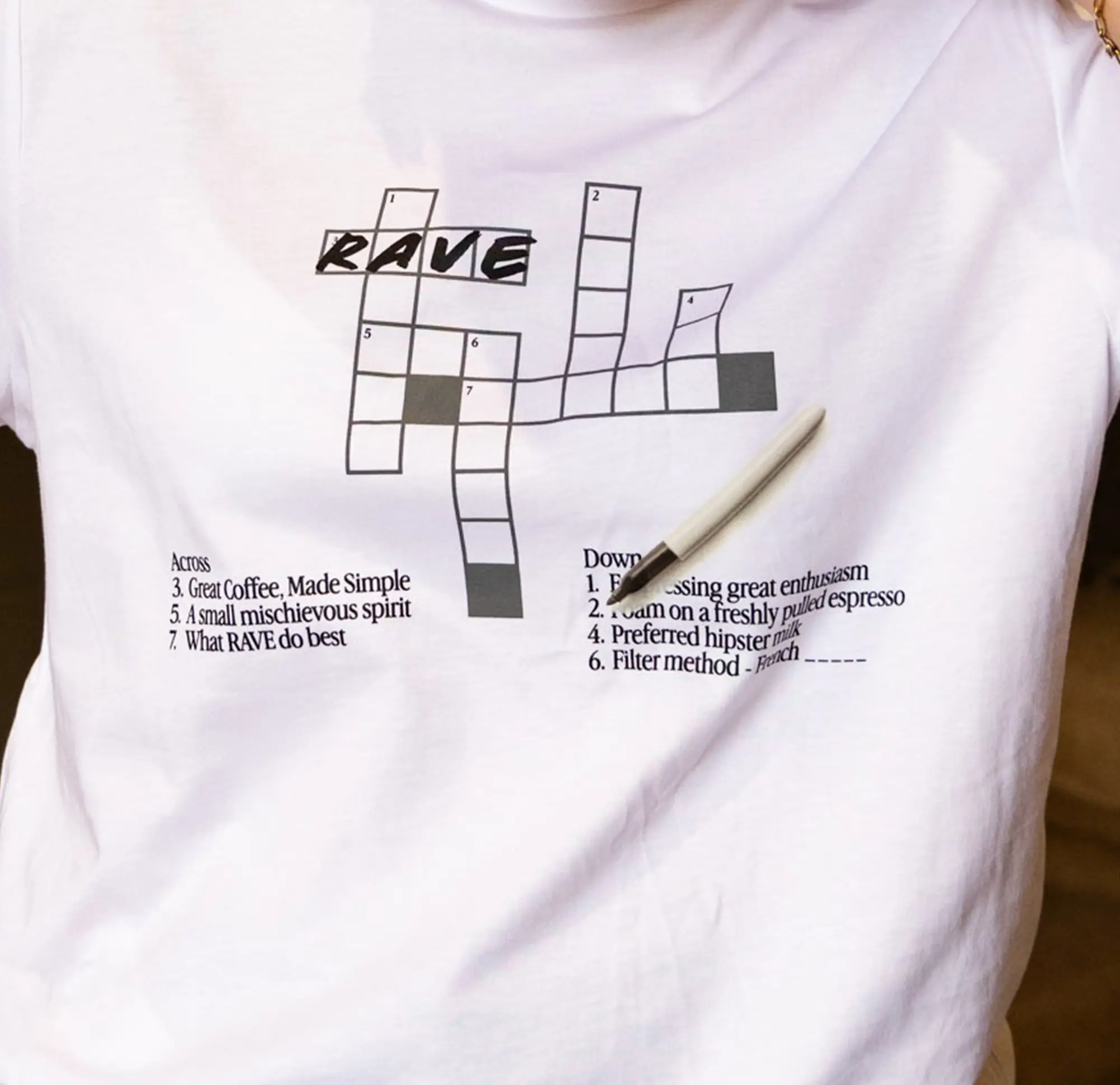 Crossword T-Shirt - Image 3