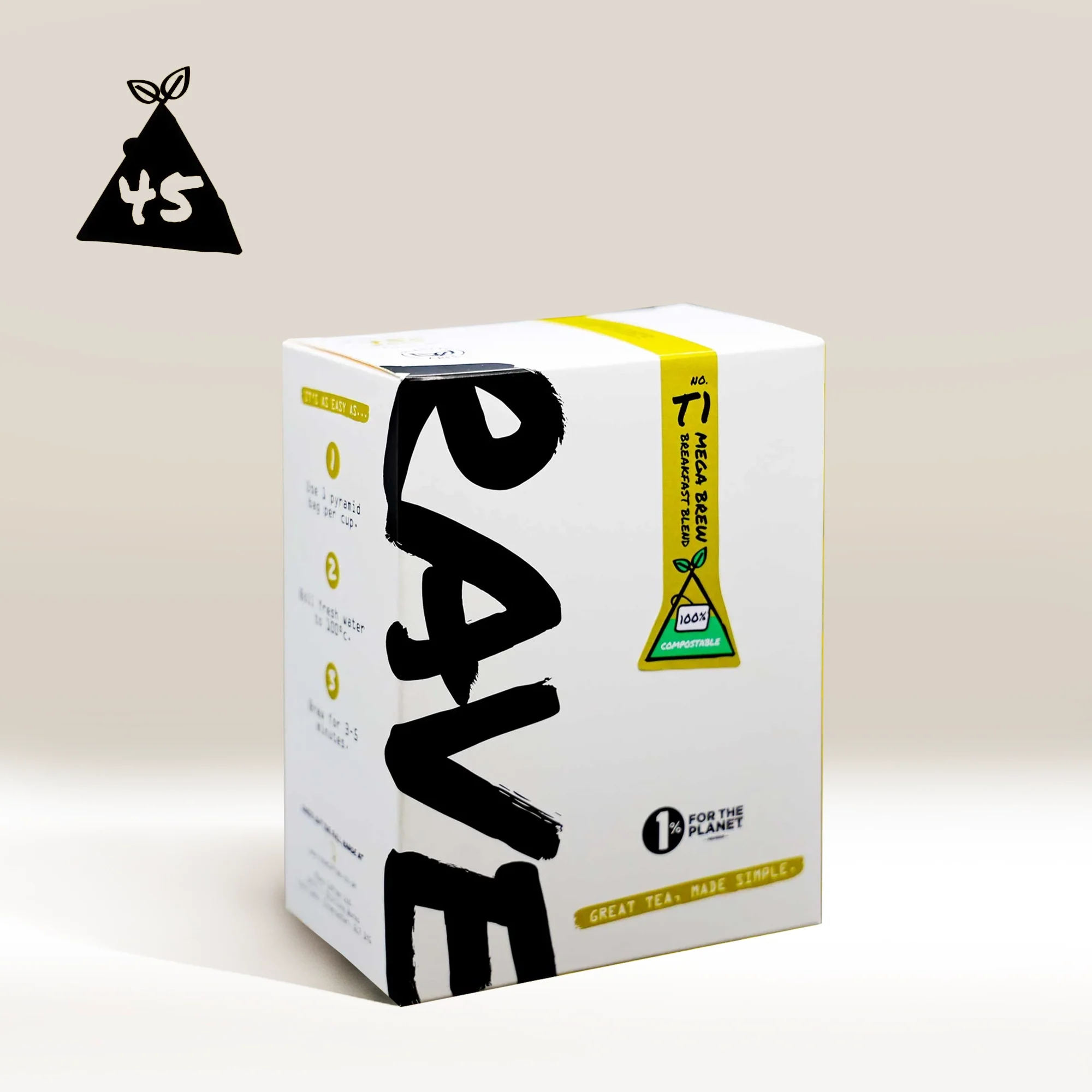 Mega Brew Tea Nº T1 (45 Pack)
