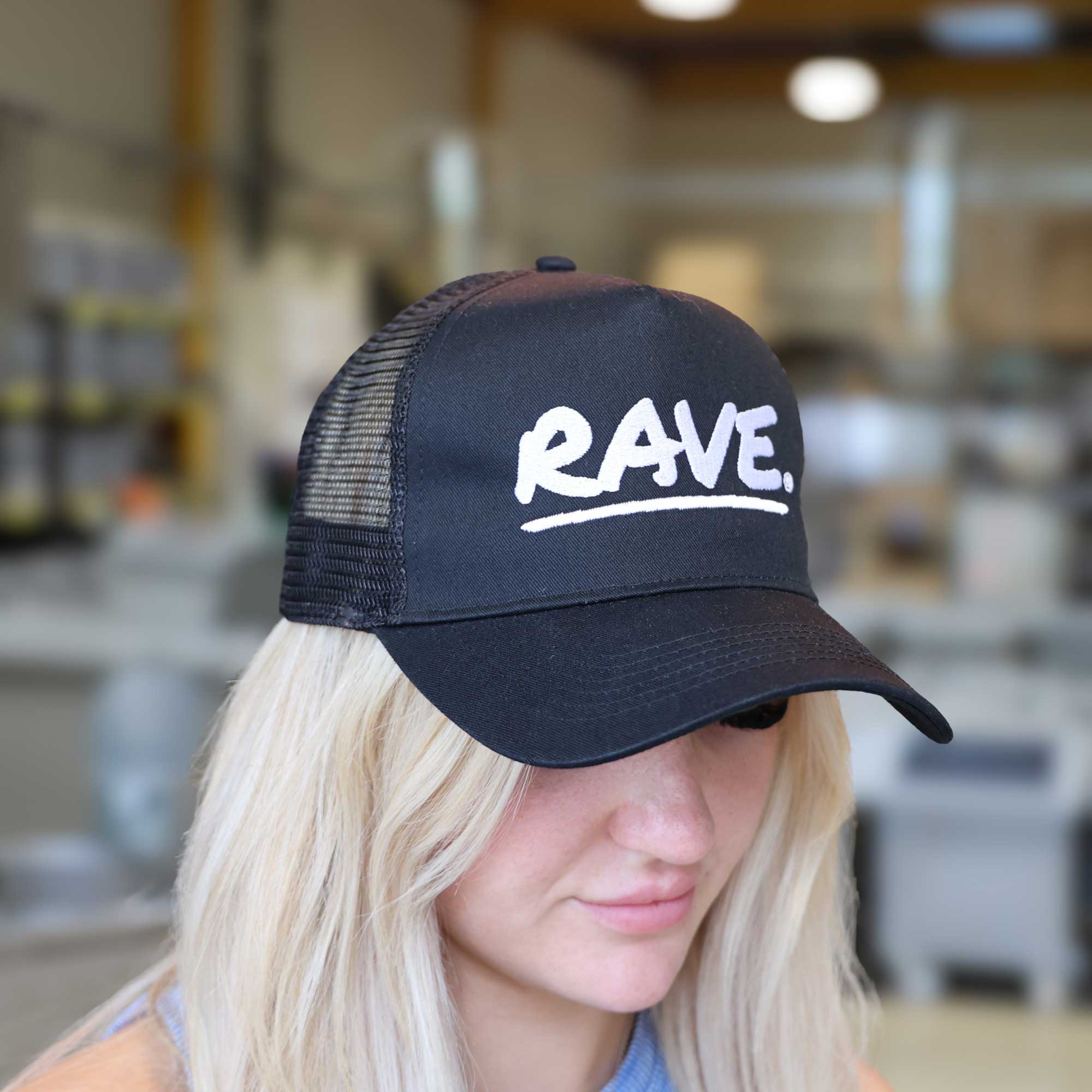 Black Trucker Cap - Image 2