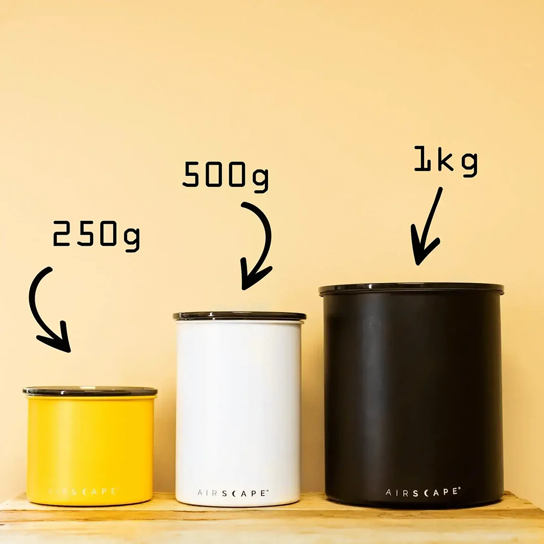 Yellow Airscape Coffee Storage Container - Image 4